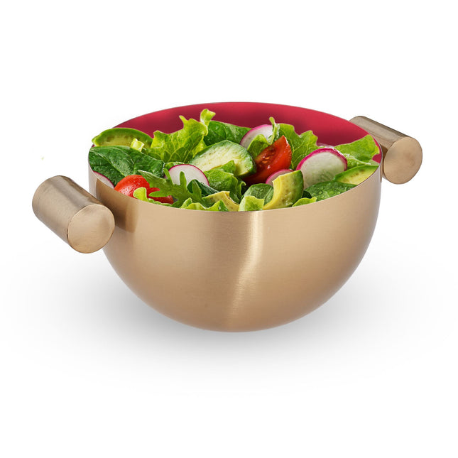 Stainless Steel Serving Bowl Gold