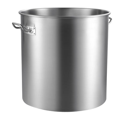 Stainless Steel Stockpot, 84 Qt, Basket and Lid