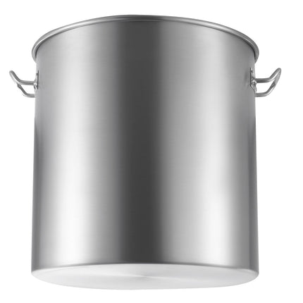 Stainless Steel Stockpot, 84 Qt, Basket and Lid