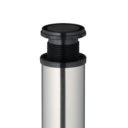 Stainless Steel Table Legs – Round, Set of 4