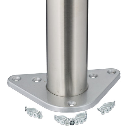 Stainless Steel Table Legs – Round, Set of 4