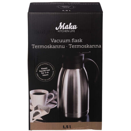 Stainless Steel Thermos, 1.5 L Capacity