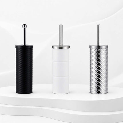 Stainless Steel Toilet Brush Set with Holder