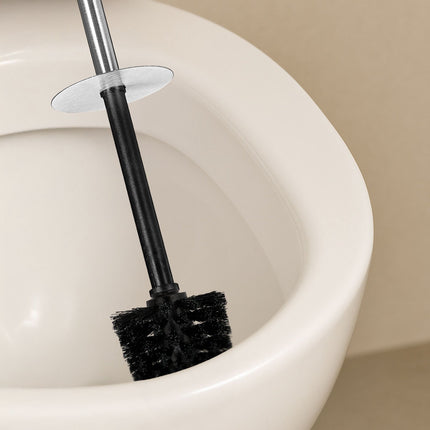 Stainless Steel Toilet Brush Set with Wall Mount