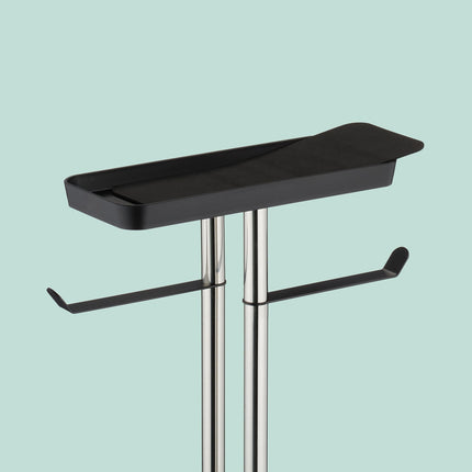 Stainless Steel Toilet Kit with Shelf and Holder