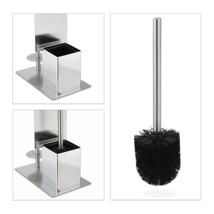 Stainless Steel Toilet Set with Tray