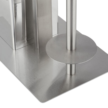 Stainless Steel Toilet Set with Tray