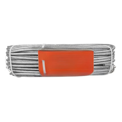 Stainless Steel Wire Rope Kit, 1/8 in x 100 ft, 7x7