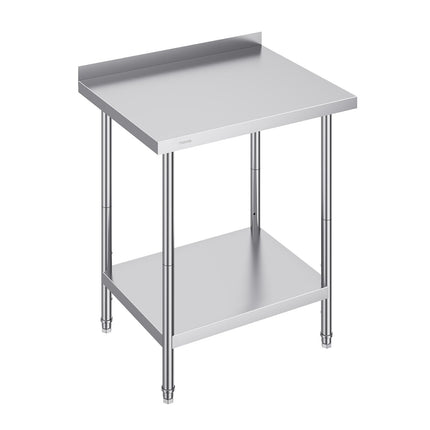 Stainless Steel Work Table, 24x30x36 Inch, Adjustable Shelf