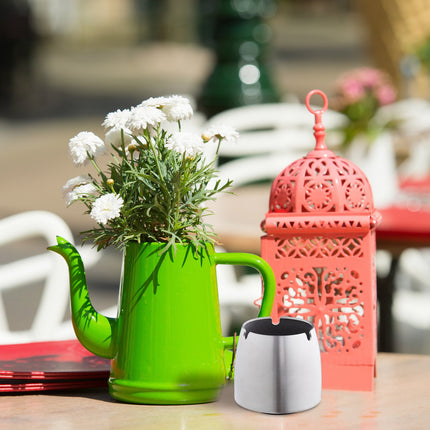 Stainless steel ashtray