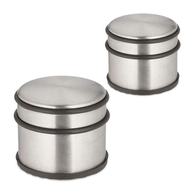 Stainless steel door stopper - 2 pcs