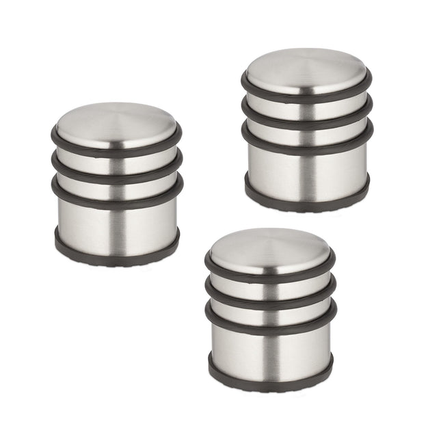 Stainless steel door stopper - 3 pcs