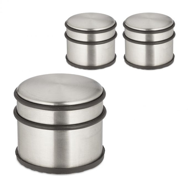 Stainless steel door stopper - 3 pcs