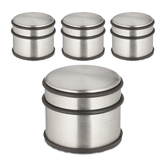 Stainless steel door stopper - 4 pcs