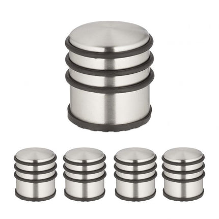 Stainless steel door stopper - 5 pcs