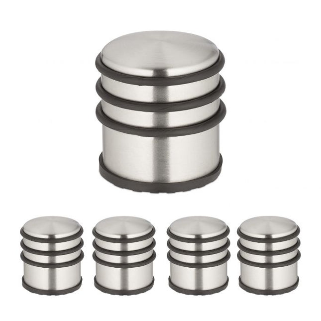 Stainless steel door stopper - 5 pcs