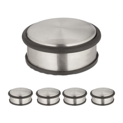 Stainless steel door stopper - 5 pcs