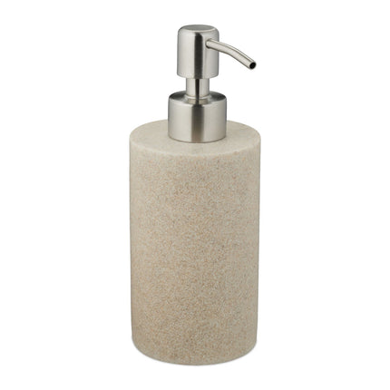 Stainless steel soap pump