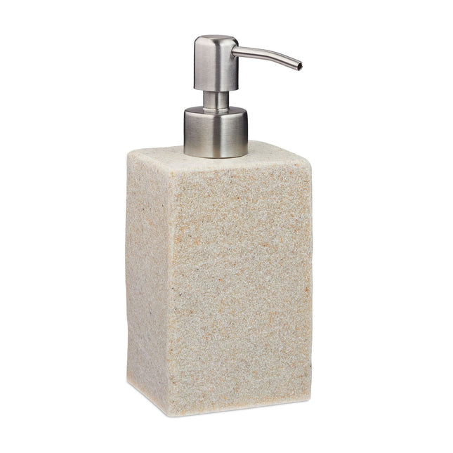 Stainless steel soap pump