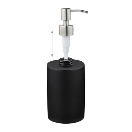 Stainless steel soap pump