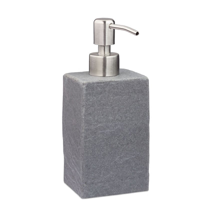 Stainless steel soap pump