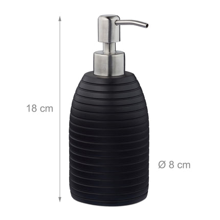 Stainless steel soap pump