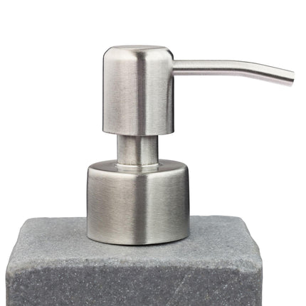 Stainless steel soap pump