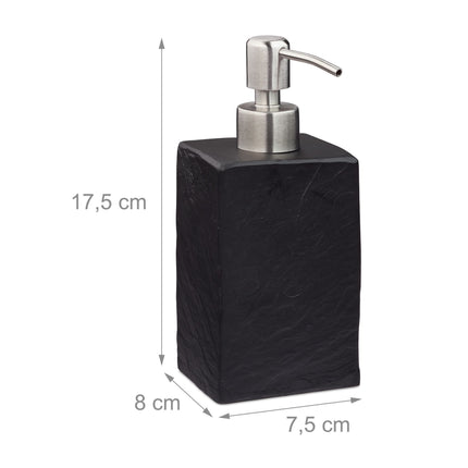 Stainless steel soap pump