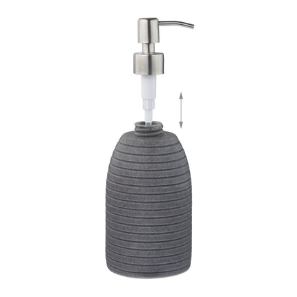 Stainless steel soap pump