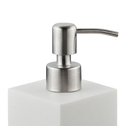 Stainless steel soap pump