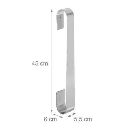 Stainless steel towel rail