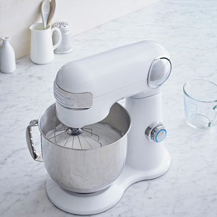 Stand Mixer 5.2L, 500W, White Metal