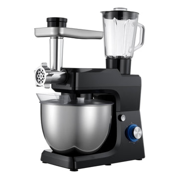 Stand Mixer 7.8L, 1500W, 6-Speed Tilt-Head, Black