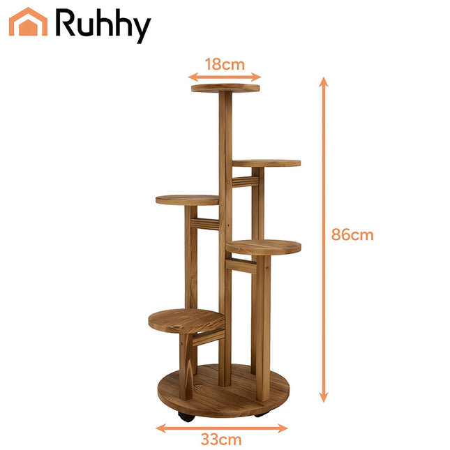Standing Flower Stand, 86cm, Metal Plant Holder