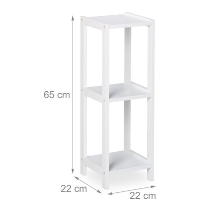 Standing Shelf with 3 Tiers for Kitchen & Bathroom