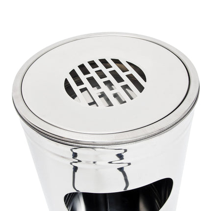 Standing ashtray outdoors 75 cm