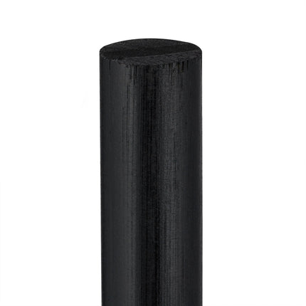 Standing bamboo toilet paper holder