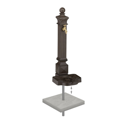 Standing fountain antique 82 cm