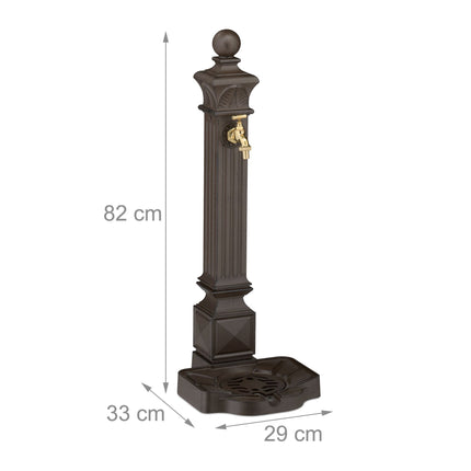 Standing fountain antique 82 cm