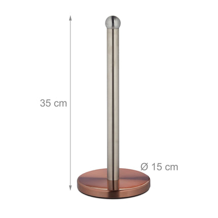 Standing holder for household paper