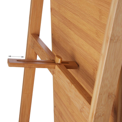 Standing mirror bamboo