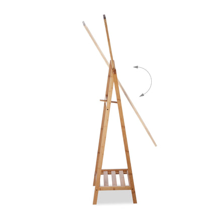 Standing mirror bamboo