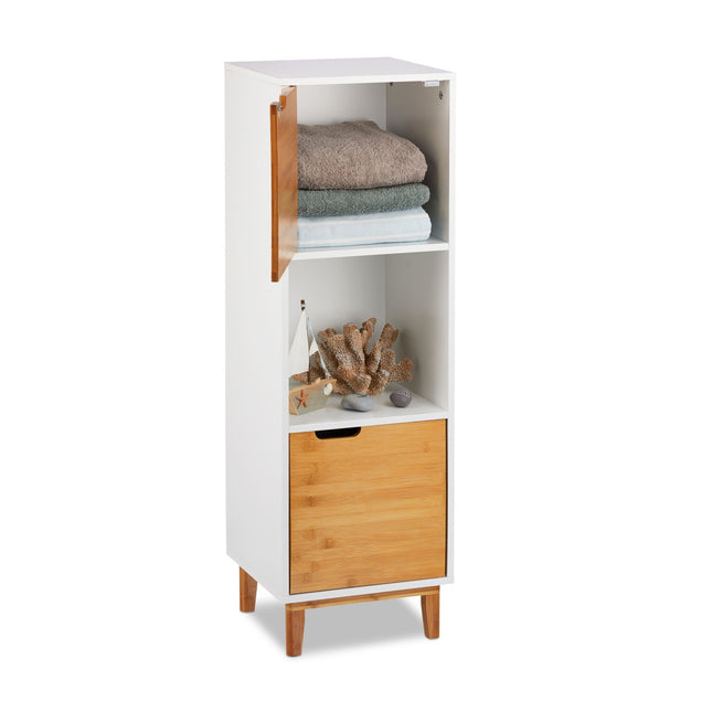 Standing shelf white