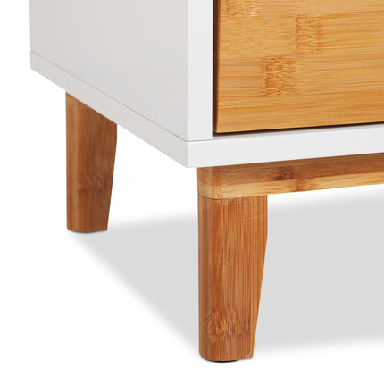 Standing shelf white