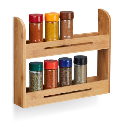 Standing spice rack