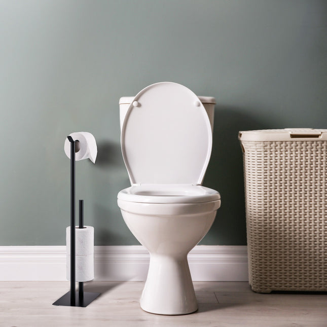 Staande toiletrolhouder