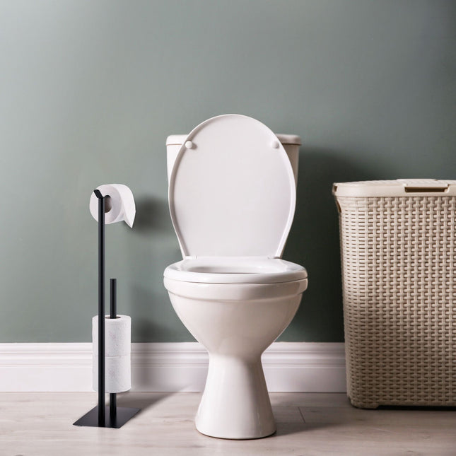 Staande toiletrolhouder