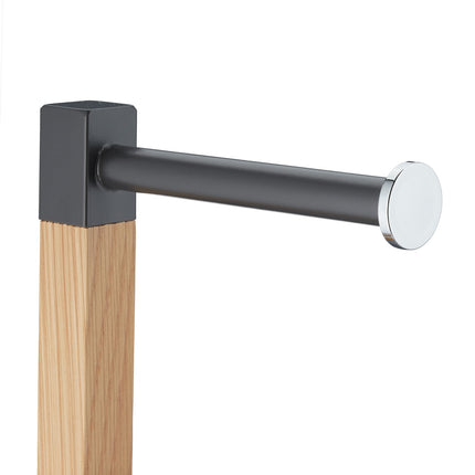 Standing toilet paper holder