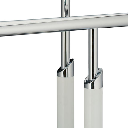 Standing towel rail White-Silver