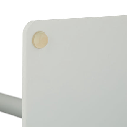 Standing towel rail White-Silver